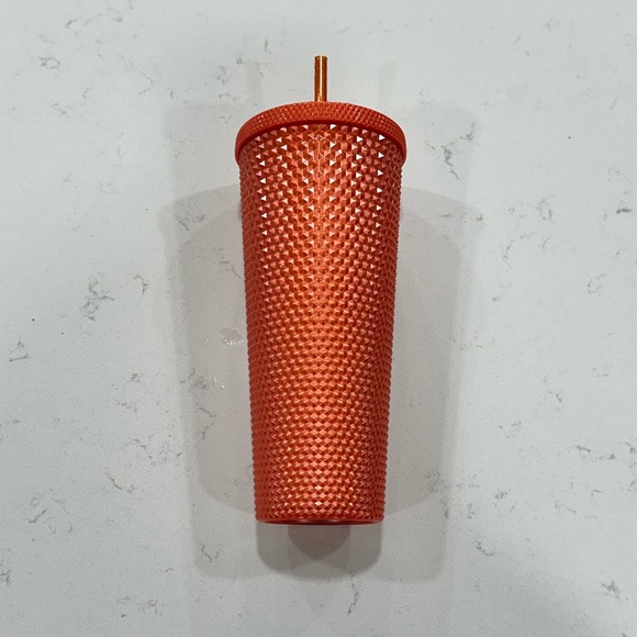 Starbucks Orange Textured Tumbler - Picture 2 of 6